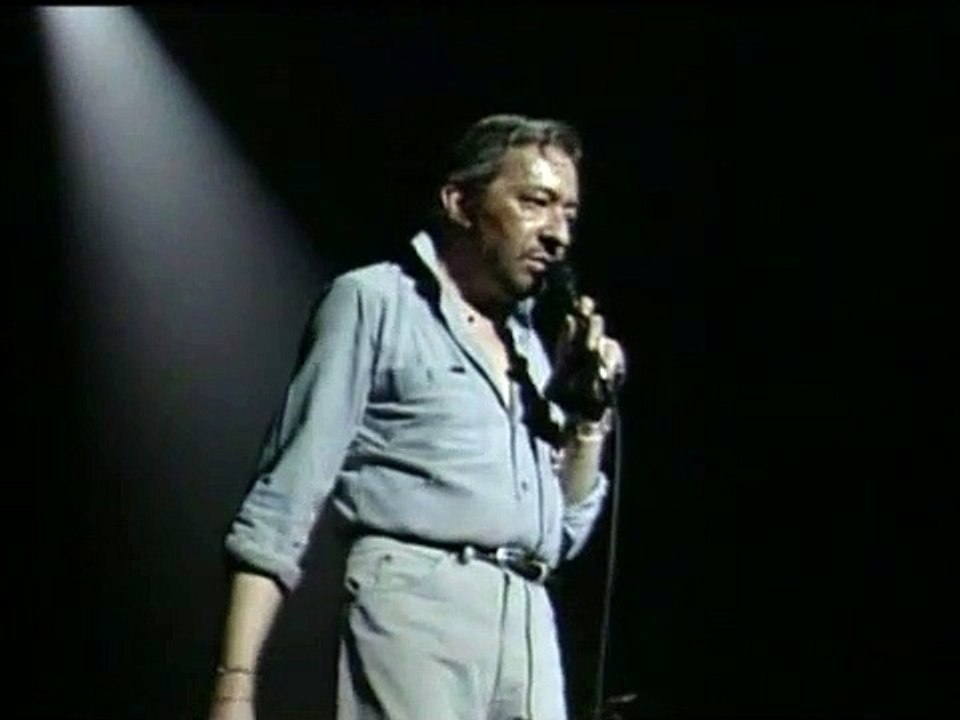 Serge Gainsbourg "La Javanaise"  Zénith 1988