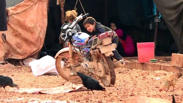 İdlib'den göç eden ailelere Erdoğan'dan yardım eli