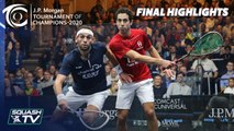 Squash: J.P. Morgan Tournament of Champions 2020 - Men's Final - Momen v Mo.ElShorbagy
