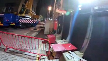 Astonishing video shows daredevil scaling crane at Edinburgh's St James development