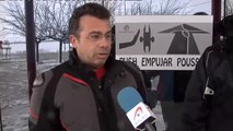 La nieve complica la circulación en la A31 y llega hasta Albacete