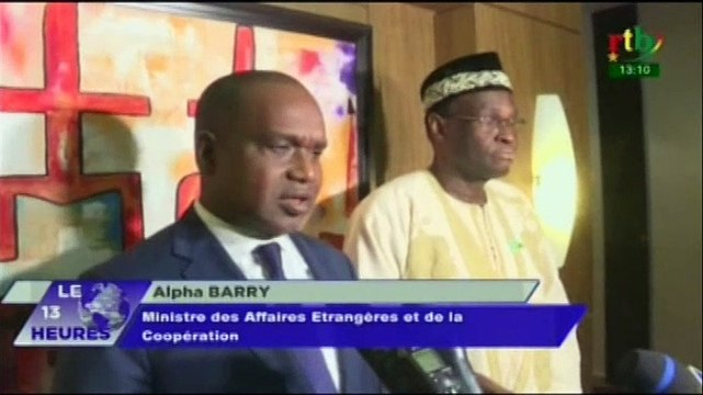 RTB - Point des travaux de la 4e réunion de haut niveau du comité de suivi de l’accord d’Alger (CSA) au Président de la république