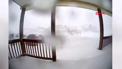 Kanada, 1 günde 1 metrelik kara gömüldü