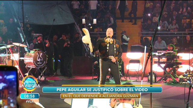 Pepe Aguilar explicó el video que publicó sobre medios en el aeropuerto. | Venga La Alegría