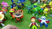 Part 2 LOTS of Paw Patrol Pup Toys Marshall Chase Tracker Apollo Rocky Rumble Zuma Skye Pup Toys