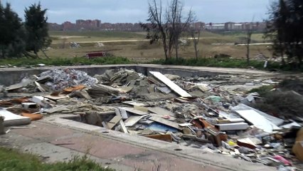 Vertedero ilegal en Leganés