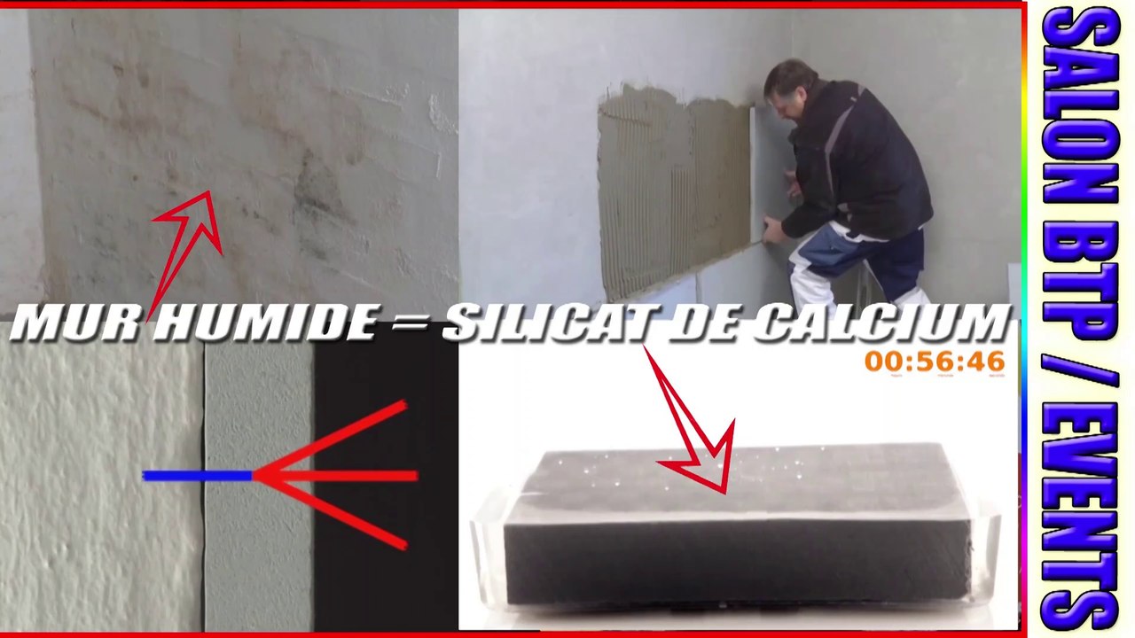✔️ MUR HUMIDE = SILICAT de CALCIUM ... Dévouverte chez Arktic / REPORTAGE