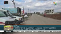 Grupos armados bloquean el paso de los corredores humanitarios