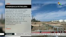 Emergencia petrolera en Libia por cierre de puestos de exportación