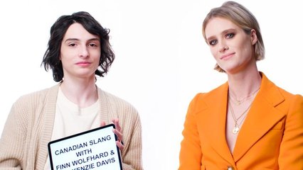 Finn Wolfhard & Mackenzie Davis Share Fun Canadian Slang Secrets 🇨🇦