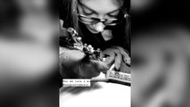 Ana Guerra se arriesga a tatuar y lo comparte en redes sociales