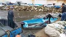 غرق قوارب صيد وفقدان أخرى بميناء الصيد بسيدي عبد الرحمان