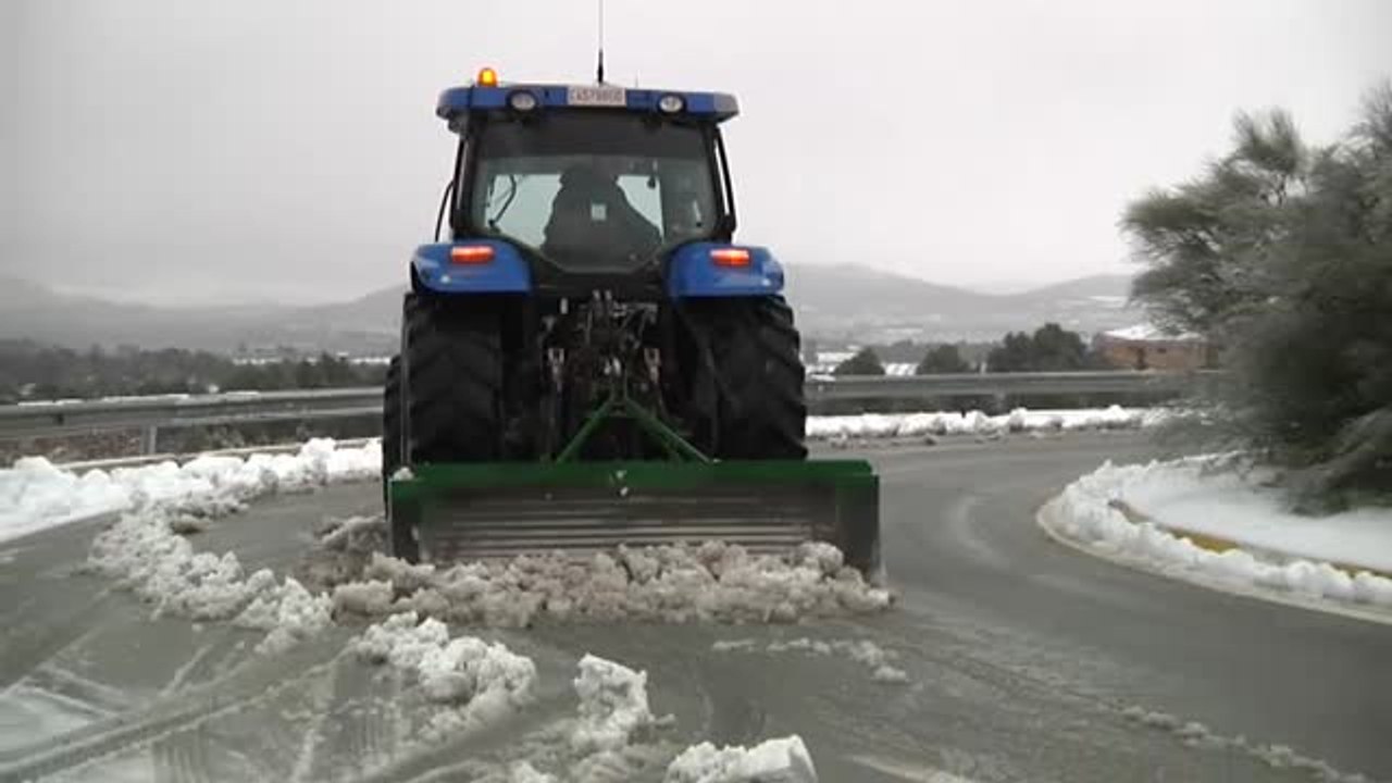 La nieve llega a Murcia