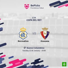 Recreativo vs C.AT.Osasuna  Los Numeros.