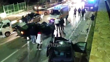 Ora News - Makinat bëhen shoshë në hyrje të Pogradecit, 3 të plagosur