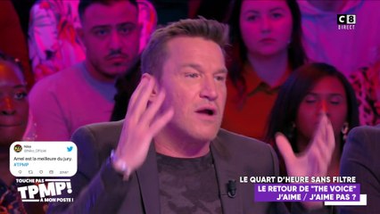 Benjamin Castaldi s'insurge contre une prestation dans "The Voice" et défend Mennel