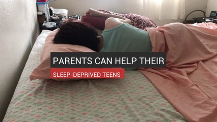 Parents Can Help Their Sleep-Deprived Teens