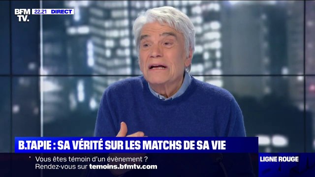 Bernard Tapie: Boli voulait sortir quelques minutes avant son coup de tête en finale de la Ligue des Champions