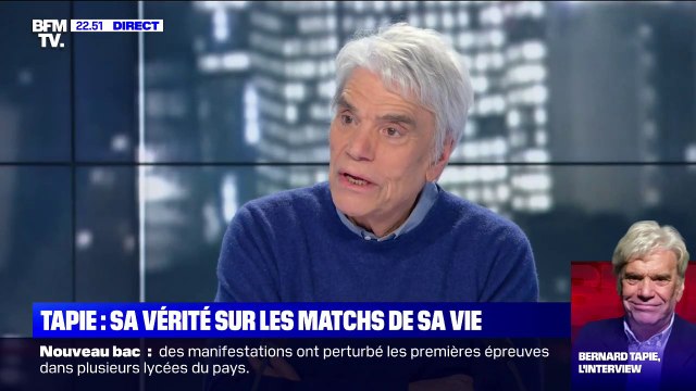 Bernard Tapie annonce son retour sur les planches le 9 mai prochain