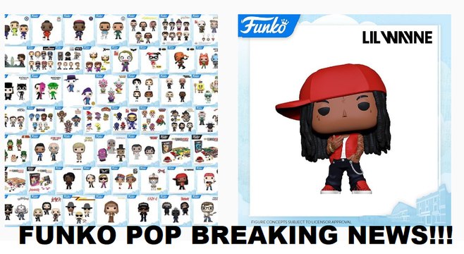Lil Wayne,Slayer,Slipnot,Star Wars,Weezer,Aerosmith,MOTU,Batman & More Funko Pop News