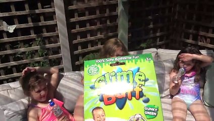 Deslizando no Slime com Sophia Isabella e  Alice Parte 1