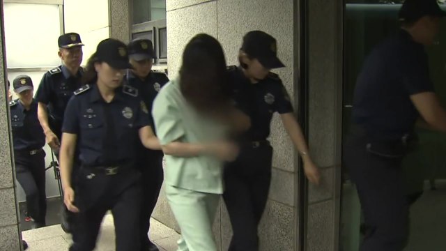 아들 앞에서 아빠, 아빠 앞에서 아들 참살 사형 구형 순간 고유정의 모습 / YTN