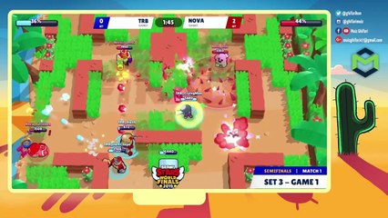 [Brawl Stars World Finals 2019] Set 3 TRB vs NOVA