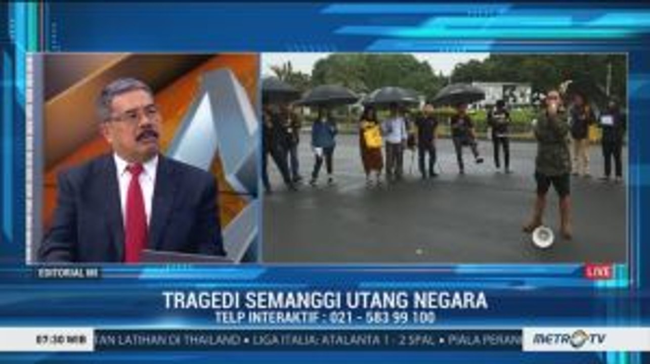 Bedah Editorial MI: Tragedi Semanggi Utang Negara