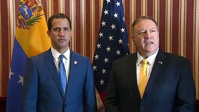 Pompeo pede apoio internacional para acabar con 'tirania' de Maduro