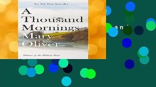 Full E-book  A Thousand Mornings  Review