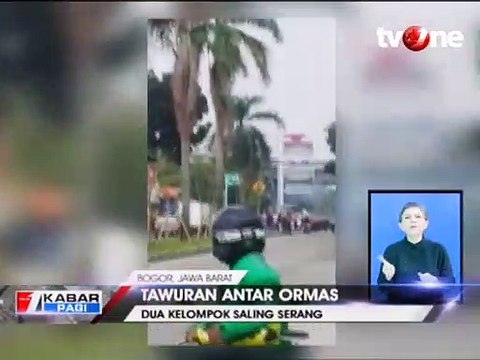 Bentrokan Dua Ormas di Bogor, Sejumlah Kendaraan Dibakar