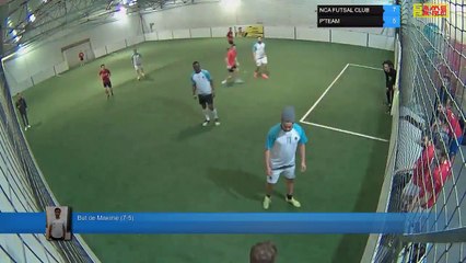 But de Maxime (7-5) - NCA FUTSAL CLUB Vs P'TEAM - 20/01/20 19:00 - LIGUE 3 - Poitiers Game Parc