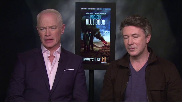 IR Interview: Neal McDonough & Aidan Gillen For Project Blue Book [History-S2]