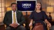 IR Interview: Russell Hornsby & Arielle Kebbel For "Lincoln Rhyme - Hunt For The Bone Collector" [NBC]