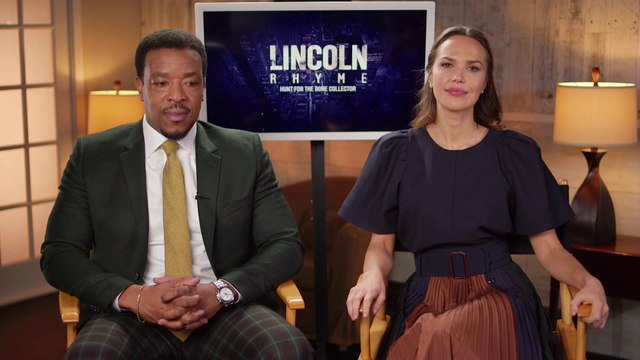IR Interview: Russell Hornsby & Arielle Kebbel For Lincoln Rhyme - Hunt For The Bone Collector [NBC]