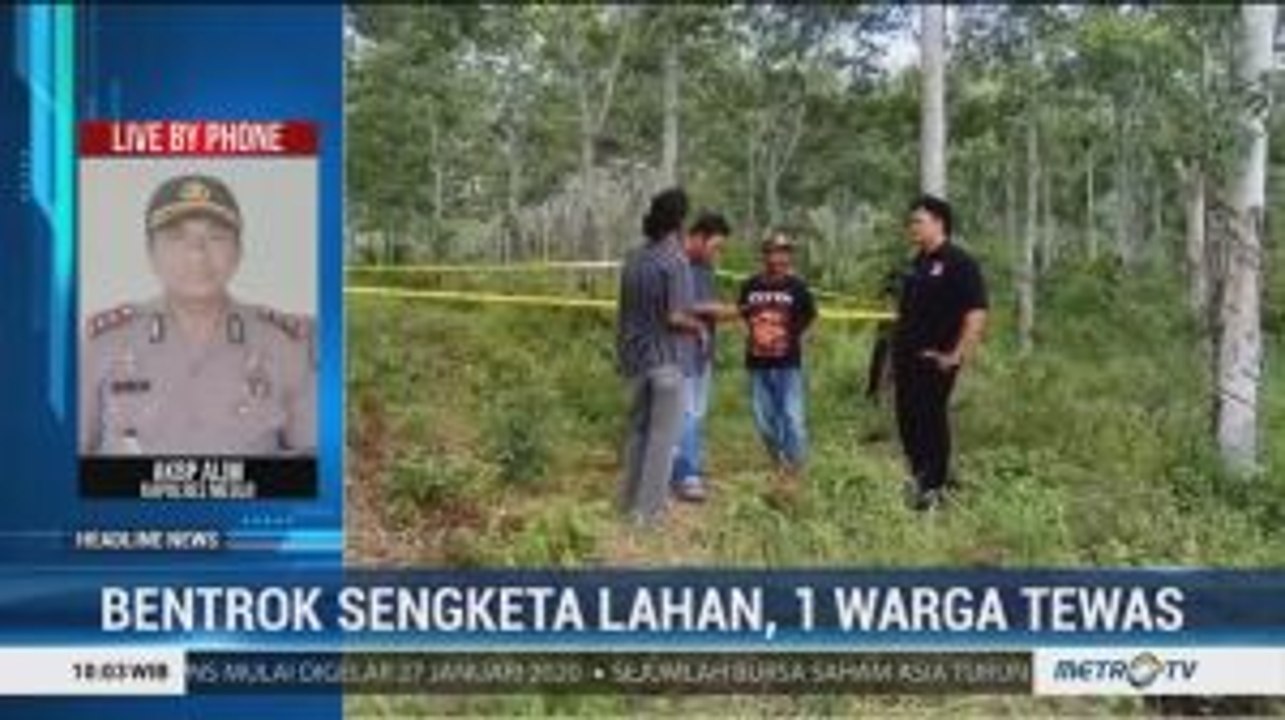 Petani Korban Sengketa Lahan Register 45 Tewas...