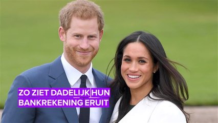 Meghan Markle en Prins Harry gaan hun eigen rekeningen betalen