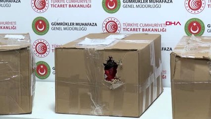 İstanbul havalimanı'nda kına malzemesi kolisinden uyuşturucu çıktı