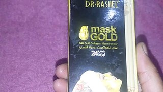 Dr Rashel 24k gold mask. 24K gold mask usage