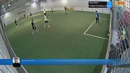 But de Cyril (3-4) - TEAM PATIO Vs FITZROY FOOTBALL CLUB - 20/01/20 21:00 - LIGUE 1