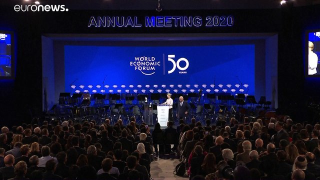 Ursula von der Leyen apela a desenvolvimento sustentável em Davos