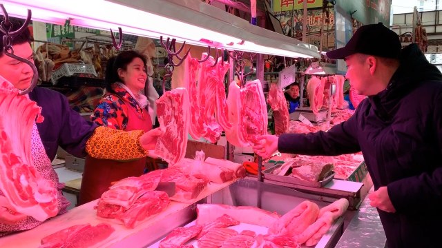 China’s outbreak of African swine fever pushes pork off the Lunar New Year menu
