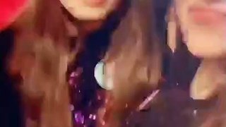 Hareem Shah Dancing in Club with Sandal khatak and Pakistan Drama Actress