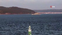 Rus Savaş Gemisi Çanakkale Boğazı'ndan Akdeniz'e Doğru İlerliyor