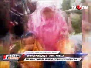 Belasan Oknum Brimob di Sulbar Geruduk Pengelola Wisata