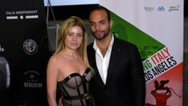Simona Mangiante and George Papadopoulos 2020 Filming Italy Los Angeles Red Carpet
