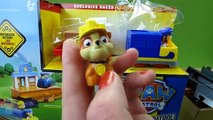 Paw Patrol Toys Adventure Bay Railway Train Track Set Rubble Rocky Chase Marshall Robo Dog Toys-