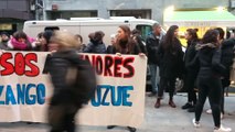 Concentración en Bilbao por juicio a un acusado de violar a una menor