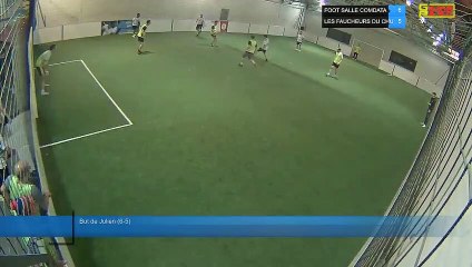 But de Julien (6-5) - FOOT SALLE COMDATA Vs LES FAUCHEURS DU CHU - 20/01/20 20:00 - LIGUE 3