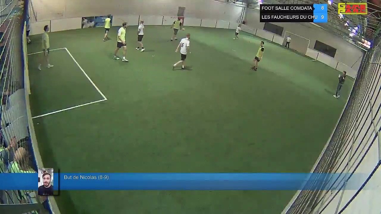 But de Nicolas  (8-9) - FOOT SALLE COMDATA Vs L...
